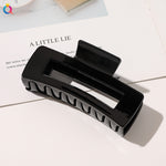 Korean Style Hair Claws Sublimation Hair Clips Headwear Hairpin Crab Barrette Fashion Ornament Hair for Heat Transfer Print Logo
