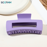 Korean Style Hair Claws Sublimation Hair Clips Headwear Hairpin Crab Barrette Fashion Ornament Hair for Heat Transfer Print Logo