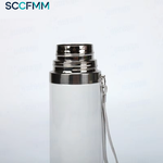 Sublimation Vacuum Cup Insulated Mug Bullet-Shaped Thermal Water Bottle Stainless Steel Water Cup for Heat Transfer Print