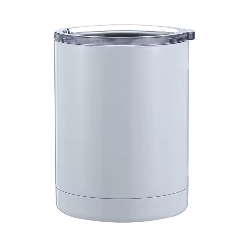 304 Stainless Steel Double-Vacuum Water Cup With Handle Sublimation Mug For Heat Transfer Printing Customizable Logo Image