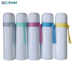 SCCFMM 500ml Sublimation Water Bottle Stainless Steel Vacuum Insulated Tumblers Coffee Travel Mug for Office Travel Outdoors