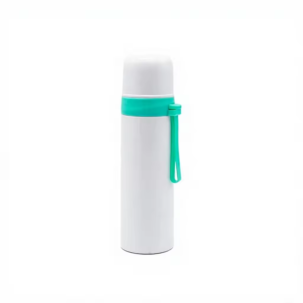 SCCFMM 500ml Sublimation Water Bottle Stainless Steel Vacuum Insulated Tumblers Coffee Travel Mug for Office Travel Outdoors