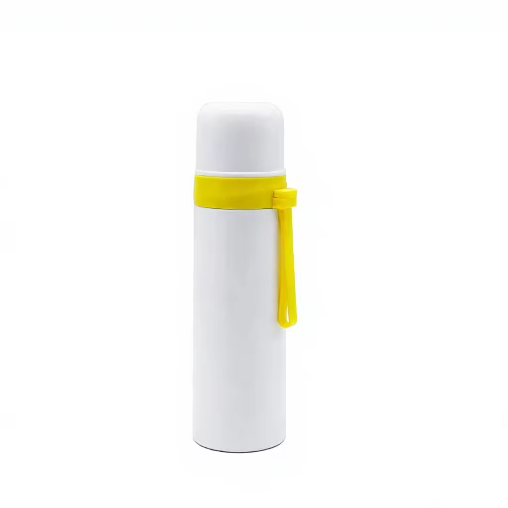 SCCFMM 500ml Sublimation Water Bottle Stainless Steel Vacuum Insulated Tumblers Coffee Travel Mug for Office Travel Outdoors