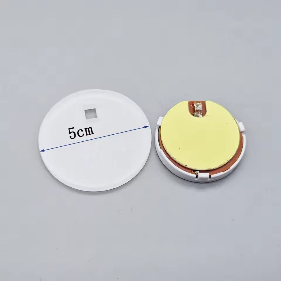 SCCFMM Sublimation Acrylic Lapel Badges Heat Transfer Led Pin Brooch Glowing Custom Parties Birthdays Graduation Wedding Gift