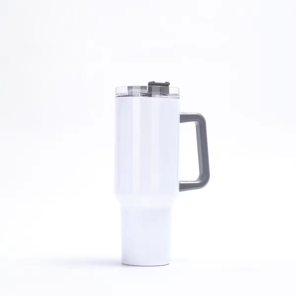 SCCFMM Thermal Sublimation 40oz Skinny Tumbler Sports Cup Colorful Handle Stainless Steel Car Water Bottle Travel Sippy Bottle