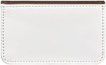 12 Pieces Sublimation Blank Brown Color Business Card Holder PU Leather Name Card Case Pocket Blank Wallet Coin Purse Card Holder Case for DIY Heat Transfer Print|B0FB38S14N