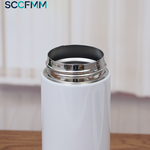 SCCFMM Sublimation Vacuum Insulated Stainless Steel Tumbler Water Bottle Customizable Heat Transfer 6-12 Hours Thermal Cups for DIY Print