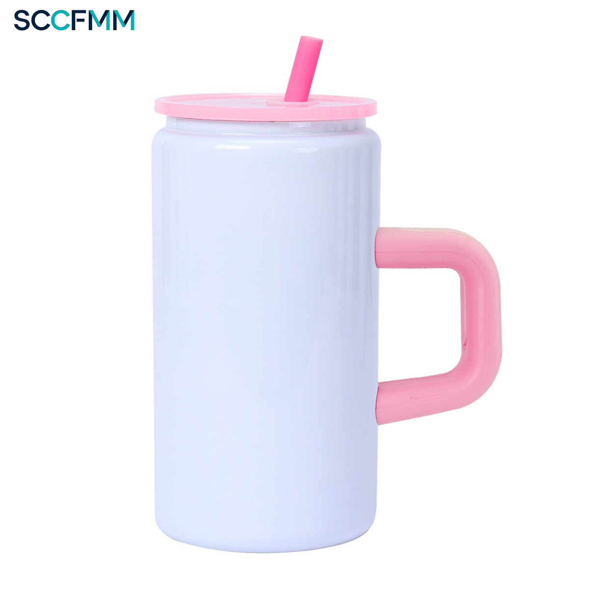 SCCFMM Vacuum Insulated Stainless Steel 16oz Sublimation Tumbler with for Heat Transfer Print Logo Custom Business Gifts