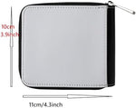 Limitronix 10 Pieces Sublimation Wallet Blank Leather Men's Women's Zipper Card Holder Organizer Bag Coin Purse DIY Heat Transfer Crafts For Father's Day|B0F1MFZ1N3