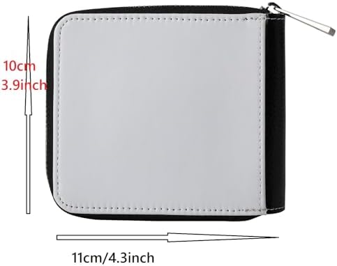 Limitronix 10 Pieces Sublimation Wallet Blank Leather Men's Women's Zipper Card Holder Organizer Bag Coin Purse DIY Heat Transfer Crafts For Father's Day|B0F1MFZ1N3