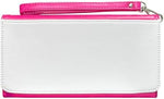 5 Pieces Sublimation Blank Women Pink Long Wallet, Fashion Ladies PU Leather Wallets, DIY Heat Transfer Large Capacity Secure Buckle Leather Clutch Wallet, DIY Craft Long Purse for Women Girl Gift,|B0DZTBJPJ4