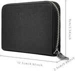 8 pieces Sublimation Blank Pu leather Coin Bag wallet for women,black leather coin purse,zipper change bag, Jewelry Pouch For DIY Heat Transfer Print|B0DZWVTYH7