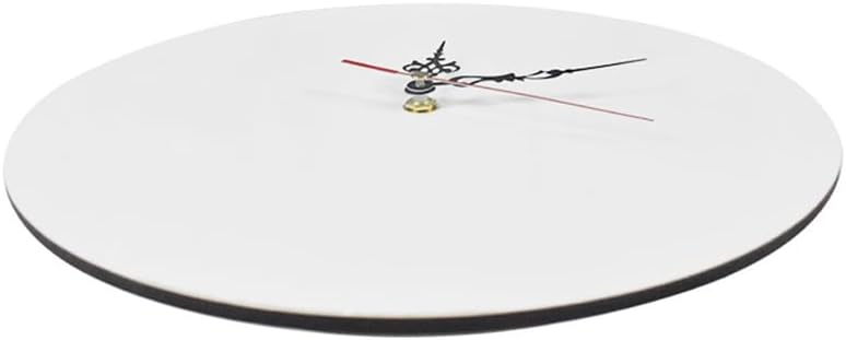 3 Pcs Sublimation Blanks Wall Clock, 11.8" Round Sublimation Wall Clocks Silent Non-Ticking Easy to Read Battery Operated Decorative Wall Clock for Home Kitchen Office School Hotel|B0DZ5CK2YZ