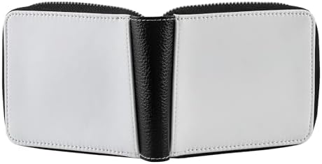 10 Pieces Sublimation Wallet Double Side Blank Pu Leather Men's Women's Zipper Card Holder Organizer Bag Coin Purse DIY Heat Transfer Print Crafts For Father's Day|B0FBM51KL3