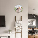 3 Pcs Sublimation Blanks Wall Clock, 11.8" Round Sublimation Wall Clocks Silent Non-Ticking Easy to Read Battery Operated Decorative Wall Clock for Home Kitchen Office School Hotel|B0DZ5CK2YZ