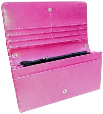 5 Pieces Sublimation Blank Women Pink Long Wallet, Fashion Ladies PU Leather Wallets, DIY Heat Transfer Large Capacity Secure Buckle Leather Clutch Wallet, DIY Craft Long Purse for Women Girl Gift,|B0DZTBJPJ4