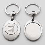 20 Pieces Sublimation Blank Metal Shopping Trolley Tokens Keyring Mini Aluminum Alloy Key Ring Portable Shopping Carts DIY Heat Transfer Print for Groceries Gifts for Men Women|B0DSKHC1FJ