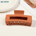 Korean Style Hair Claws Sublimation Hair Clips Headwear Hairpin Crab Barrette Fashion Ornament Hair for Heat Transfer Print Logo