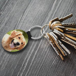 50 PCS Sublimation Blank Keychain PU Leather Sublimation Keychains DIY Heat Transfer Print Keyring for Pendant Ornament Making, Gift Present Making|B0F17TB8B8