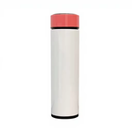 Sublimation Blanks Temperature Display Vacuum Insulated Sports Bottle Cup Custom Logo Stainless Steel Metal Smart Water Bottle