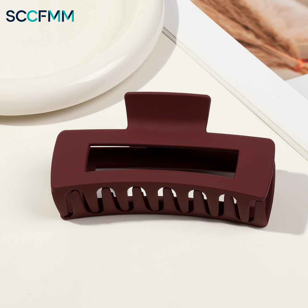 Korean Style Hair Claws Sublimation Hair Clips Headwear Hairpin Crab Barrette Fashion Ornament Hair for Heat Transfer Print Logo