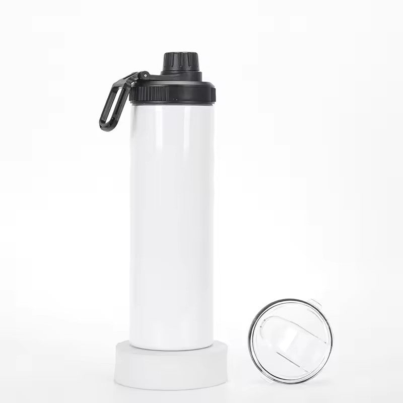 350ml/500ml Cola Shape Sports Cup Sublimation Blank Water Bottle Stainless Steel Drink Bottle&amp;Water Cup for Heat Transfer Print
