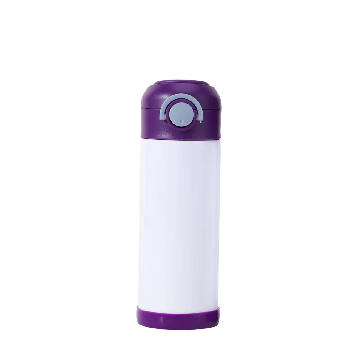 SCCFMM 350ml Student Water Cup Stainless Steel Pop-Up Cup Sublimation Vacuum Insulated Thermal Bottle for DIY Logo Business Gift