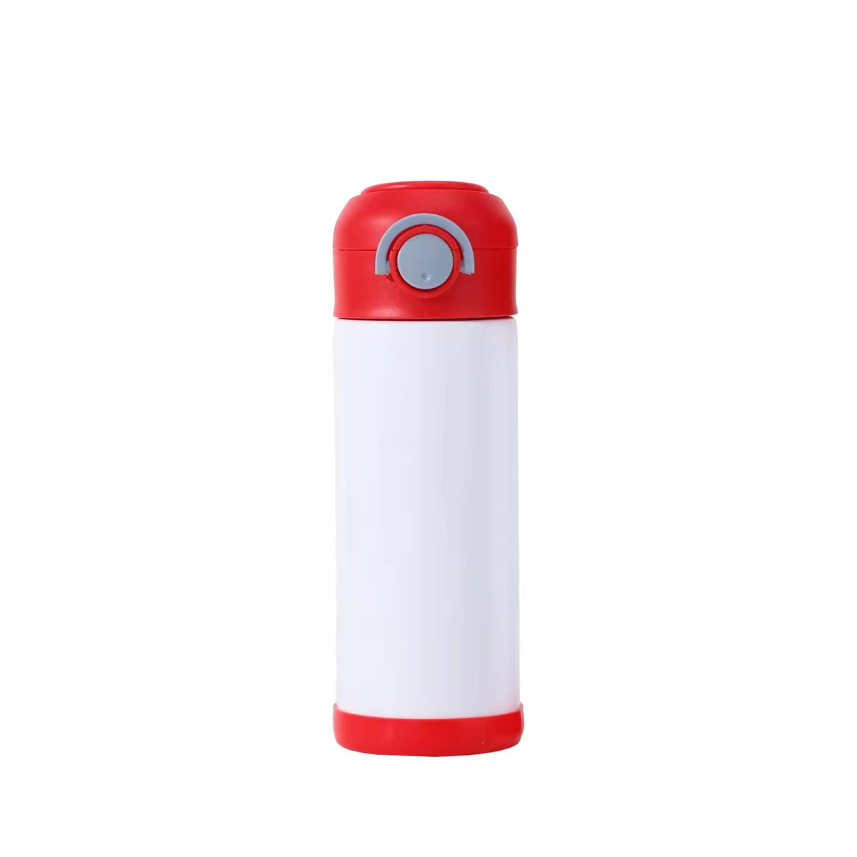 SCCFMM 350ml Student Water Cup Stainless Steel Pop-Up Cup Sublimation Vacuum Insulated Thermal Bottle for DIY Logo Business Gift