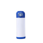 SCCFMM 350ml Student Water Cup Stainless Steel Pop-Up Cup Sublimation Vacuum Insulated Thermal Bottle for DIY Logo Business Gift