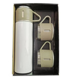 New Heat Transfer Deluxe Bullet 304 Stainless Steel Thermos Cup Sublimation Blank Coated Water Cup Gift Set With Gift Box