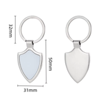 Sublimation Zinc Alloy Eco-friendly Southeast Asia Style Bottle Opener Keychain Pendant for Laser Engraving Corkscrews