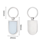 Sublimation Zinc Alloy Eco-friendly Southeast Asia Style Bottle Opener Keychain Pendant for Laser Engraving Corkscrews