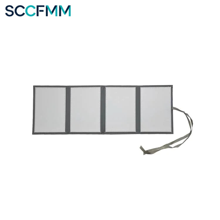 SCCFMM DIY PU Leather Photo Album with Sublimation & Heat Transfer Printing Stapled Binding Creative Gift