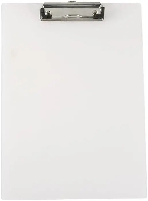 SCCFMM 5pcs Sublimation Clipboard MDF A5 Size DIY Heat Transfer Print Teacher Blanks for Office Products DIY Handmade Craft