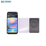 Magnetic Card Holder Coin Purse for Phone Back - Sublimation Blank Card Holders, PVC Unisex Case for Heat-Transfer Print Logo Image