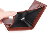 10pcs Brown Color Sublimation Blank Men Wallets Card Holder Gifts Wallet Heat Transfer Sublimation Wallet for Men Father's Day