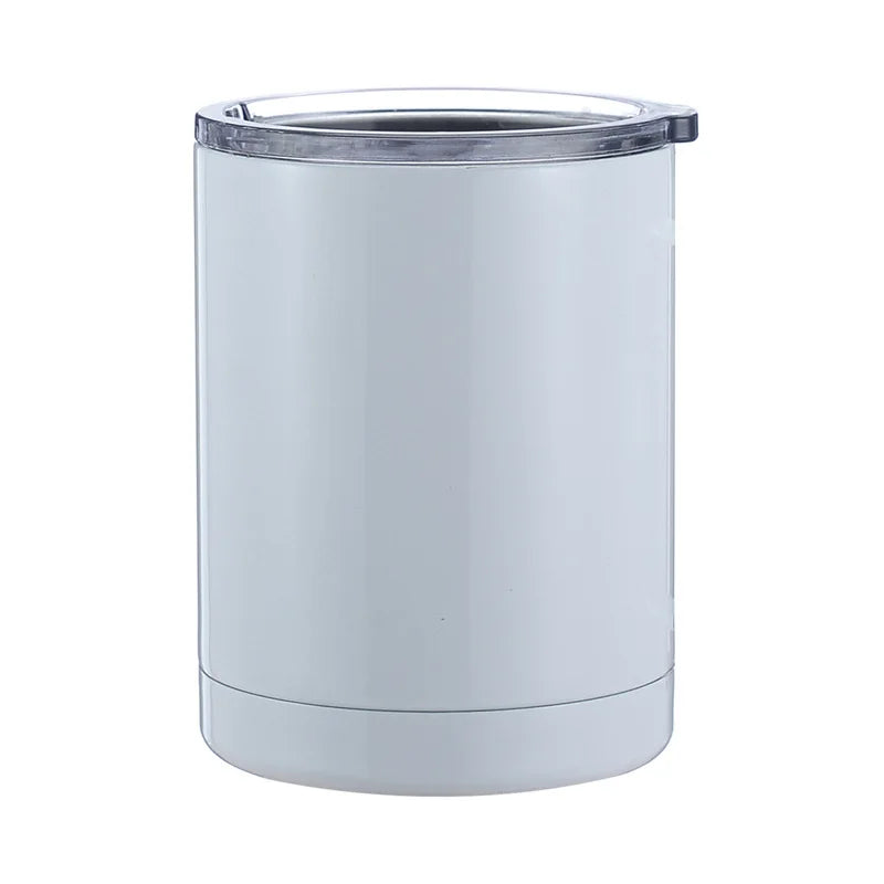 304 Stainless Steel Double-Vacuum Water Cup With Handle Sublimation Mug