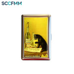 SCCFMM New Versatile Card Cash Case Retro Multi-Function Aluminum Box Cigarette Case Organizer Customizable Logo Decorative