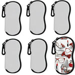 20pcs Sublimation Neoprene Sunglasses Soft Case