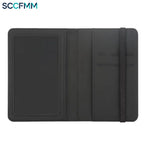 SCCFMM 10pcs Sublimation Passport Holder Covers PU Leather Travel Passports Book Holder Wallet Cover for Business Cards Credit Cards