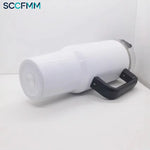Sccfmm 40oz Sublimation-coated Water Bottle Stainless Steel Vacuum Insulated Car Cup Heat Transfer Print Blank Thermal Tumblers