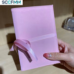SCCFMM DIY PU Leather Photo Album with Sublimation & Heat Transfer Printing Stapled Binding Creative Gift