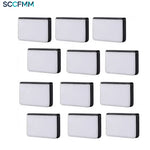 SCCFMM 12pcs Sublimation Business Card Holder PU Leather Name Card Case Pocket Heat Transfer Blank Wallet Coin Purse Card Holder Case