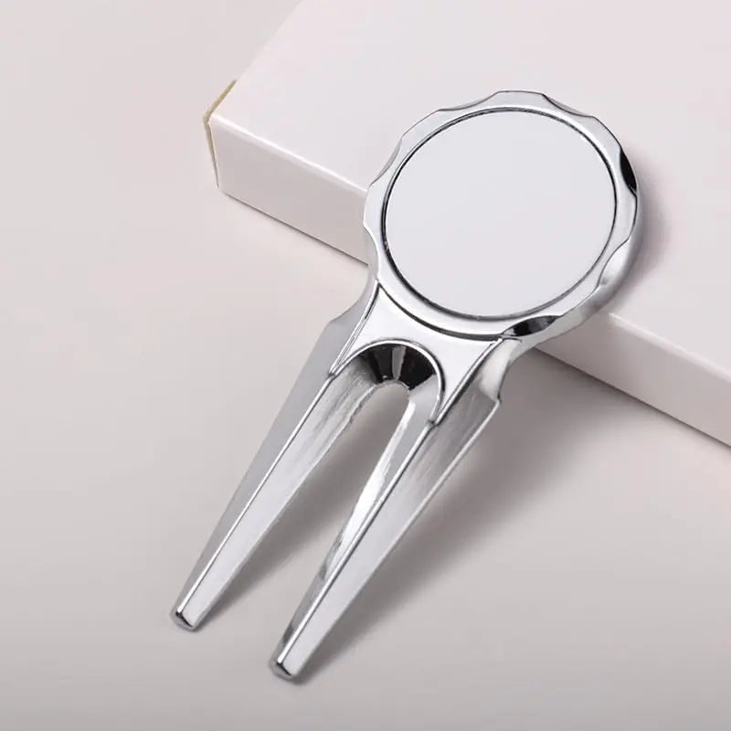 30pieces Sublimation Blank Golf Fork Divot Repair Tool Divot Tool And Ball Marker Gift Ideas Golf Fork Multitool For Men Golfers