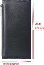 5pcs Sublimation Blank Long Coin Purse Larger Capacity Zipper Wallet PU Leather Coin Credit Card Holder Coin Purse for DIY Print