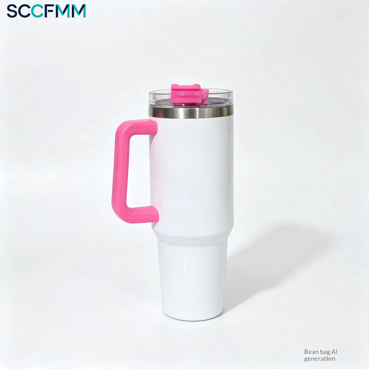 Sccfmm 40oz Sublimation-coated Water Bottle Stainless Steel Vacuum Insulated Car Cup Heat Transfer Print Blank Thermal Tumblers