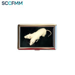 SCCFMM New Versatile Card Cash Case Retro Multi-Function Aluminum Box Cigarette Case Organizer Customizable Logo Decorative