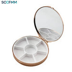 Sublimation Silver Mirror Metal Detachable Pillbox