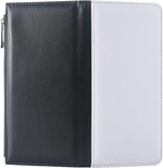 5pcs Sublimation Blank Long Coin Purse Larger Capacity Zipper Wallet PU Leather Coin Credit Card Holder Coin Purse for DIY Print