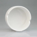 4pcs Sublimation White Ceramic Ashtrays for Cigarettes Heat Transfer Print Round Ceramic Holder for Smokers Home Office Desktop